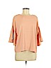 CATHERINE Catherine Malandrino 100% Polyester Pink 3/4 Sleeve Blouse Size M - photo 1