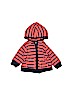 Carter's 100% Cotton Orange Zip Up Hoodie Size Newborn - photo 1