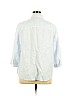 Chico's 100% Linen Blue Long Sleeve Button-Down Shirt Size XL (3) - photo 2