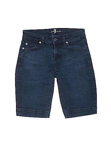 7 For All Mankind Denim Shorts (view 1)