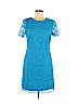 Laundry by Shelli Segal Blue Cocktail Dress Size 6 - photo 1