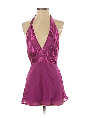 BCBGMAXAZRIA Sleeveless Silk Top (view 1)