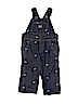 OshKosh B'gosh 100% Cotton Graphic Blue Overalls 9-12 MO / 12 MO - photo 1
