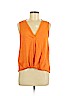 Lush Orange Sleeveless Top Size M - photo 1