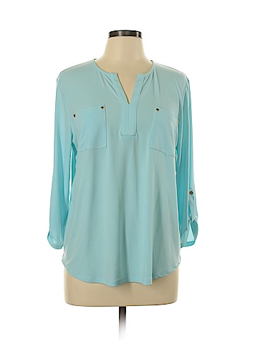 Ellen Tracy 3/4 Sleeve Top (view 1)