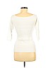 BOSS by HUGO BOSS White 3/4 Sleeve Top Size S - photo 2