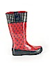 Sperry Top Sider Red Rain Boots Size 6 - photo 1