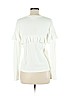 H&M White Long Sleeve Top Size M - photo 2