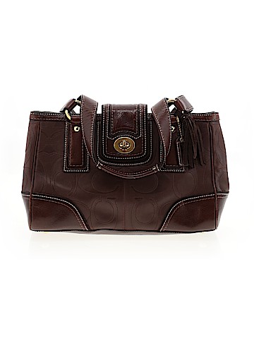 Coach Leather Satchel (view 1)