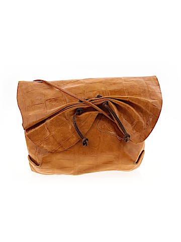 Carlos Falchi Leather Crossbody Bag (view 1)