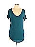 Mudd Teal Short Sleeve Top Size L - photo 1