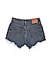 Levi's 100% Cotton Blue Denim Shorts Size 25 waist - photo 2