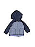 Old Navy Blue Zip Up Hoodie Size 0-3 mo - photo 1