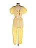 Urban Outfitters 100% Linen Yellow Jumpsuit Size M - photo 2
