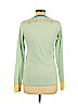 Lucky Brand 100% Organic Cotton Green Long Sleeve Top Size L - photo 2