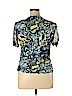 Alberto Makali 100% Viscose Blue Short Sleeve Top Size XL - photo 2