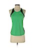 Nike 100% Polyester Green Active Tank Size S - photo 1