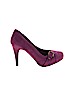 Just Fab Purple Heels Size 8 - photo 1
