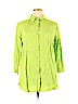Chico's Green Long Sleeve Button-Down Shirt Size XL (3) - photo 1