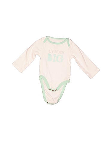 Cloud Island Long Sleeve Onesie (view 1)