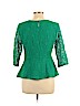 Moulinette Soeurs Green 3/4 Sleeve Blouse Size 12 (petite) - photo 2