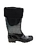 St. John's Bay Black Rain Boots Size 7 - photo 1