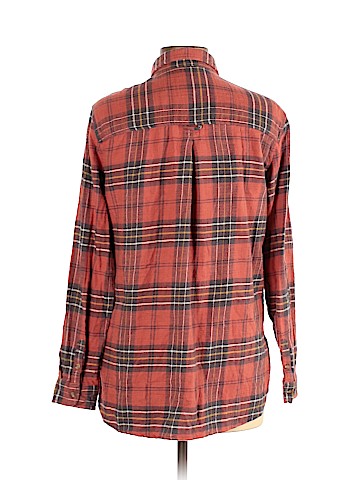 American Eagle Outfitters Long Sleeve Button-Down Shirt (view 2)