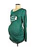 Motherhood Teal Long Sleeve Top Size M - photo 1