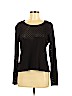 Anne Fontaine Black Long Sleeve Top Size 5 - photo 1