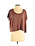 Frenchi Brown Short Sleeve T-Shirt Size Sm - Med - photo 1