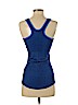 Nike 100% Polyester Blue Active Tank Size XS - photo 2