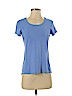 Nike 100% Polyester Blue Active T-Shirt Size S - photo 1