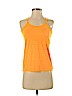 Nike 100% Polyester Orange Active Tank Size XS - photo 1