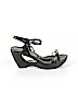 Andrew Geller Black Wedges Size 7 - photo 1