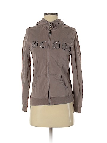 BCBGMAXAZRIA Zip Up Hoodie (view 1)