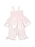 Bonnie Baby Pink Sleeveless Blouse 9-12 MO / 12 MO - photo 2