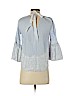 Zara White Long Sleeve Blouse Size XS - photo 2