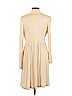 H&M 100% Viscose Tan Casual Dress Size L - photo 2