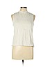 Madewell Ivory Sleeveless Top Size L - photo 1
