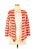 Coldwater Creek 100% Cotton Orange Cardigan Size 14 - photo 1