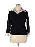 Notations Black Pullover Sweater Size 1X - photo 1