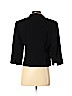J. McLaughlin 100% Polyester Black Blazer Size 4 - photo 2