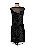 Aidan Mattox Black Cocktail Dress Size 8 - photo 2