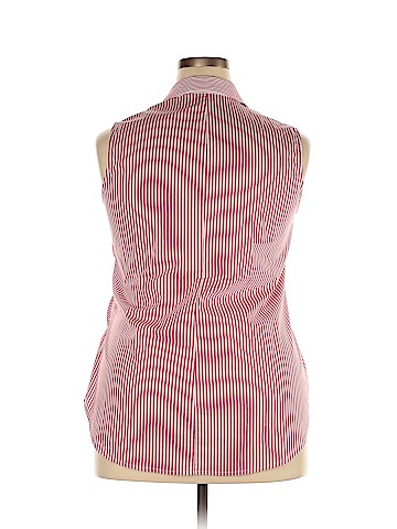 Collective Concepts Sleeveless Button-Down Shirt (view 2)