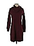 Ann Taylor LOFT Burgundy Casual Dress Size S (petite) - photo 1
