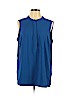 Hilary Radley Blue Sleeveless Top Size XL - photo 1