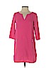 H&M 100% Polyester Pink Casual Dress Size 4 - photo 1