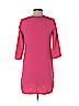 H&M 100% Polyester Pink Casual Dress Size 4 - photo 2
