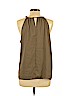 Soho JEANS NEW YORK & COMPANY 100% Polyester Green Sleeveless Blouse Size XL - photo 2