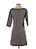 Poof! Gray Casual Dress Size S - photo 2